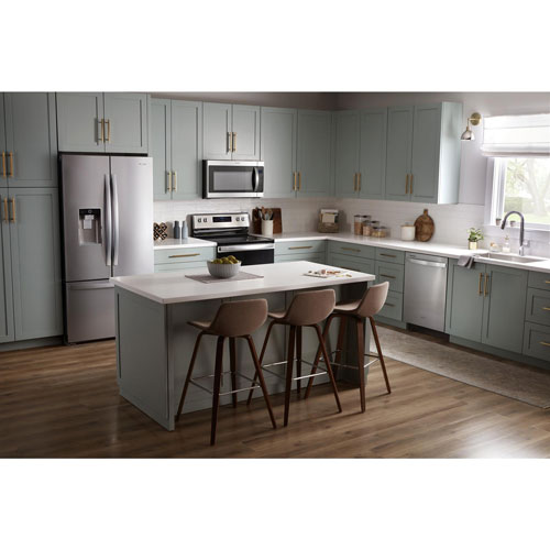 Whirlpool 24" 50dB Built-In Dishwasher with Stainless Steel Tub - Stainless Steel