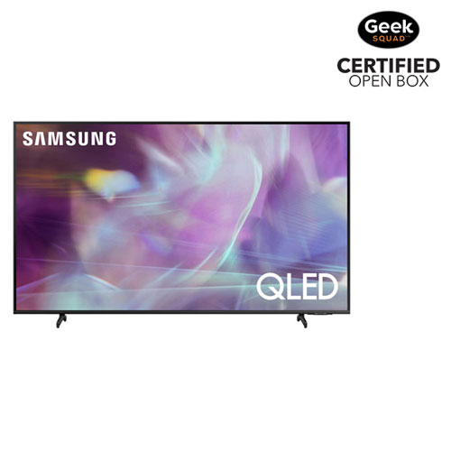 Samsung 65" 4K UHD HDR QLED Tizen Smart TV - Titan Grey - Only at Best Buy -Open Box