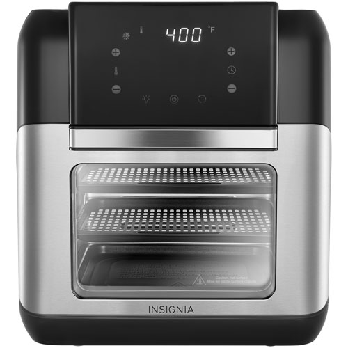 Insignia Air Fryer Oven - 9.46L/10QT - Stainless Steel- Only at Best Buy