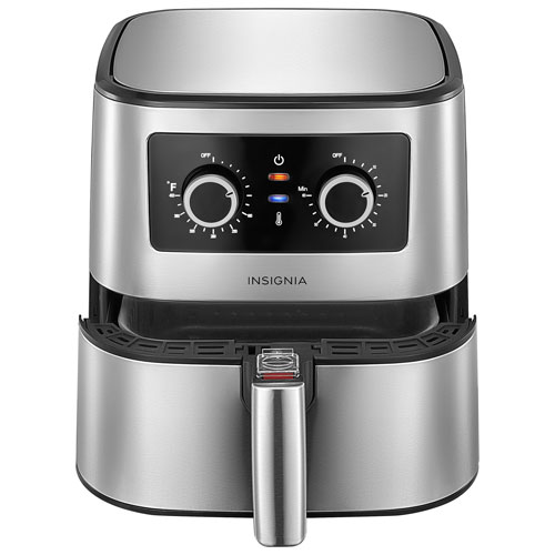 Insignia Air Fryer - 4.8L - Stainless Steel - Only at Best Buy