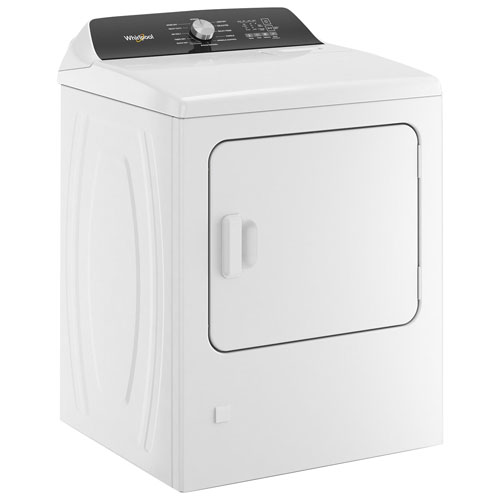 Whirlpool 7.0 Cu. Ft. Gas Steam Dryer - White