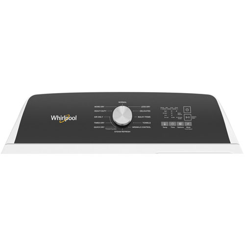 Whirlpool 7.0 Cu. Ft. Gas Steam Dryer - White