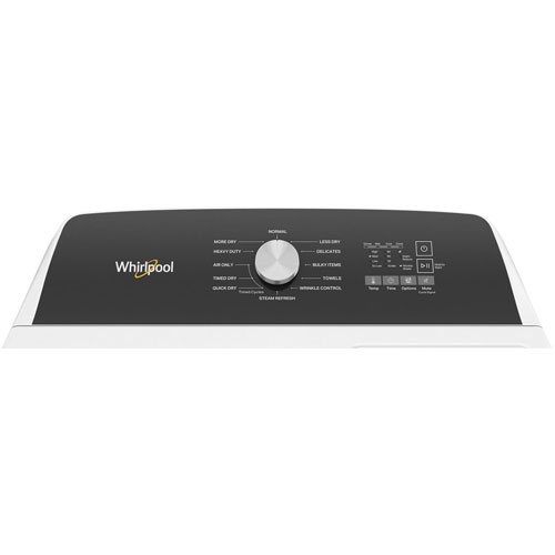 Whirlpool 7.0 Cu. Ft. Electric Steam Dryer (YWED5050LW) - White