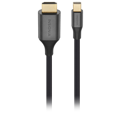 Insignia 1.83m (6 ft.) Mini DisplayPort to 4K Ultra HD HDMI Cable - Only at Best Buy