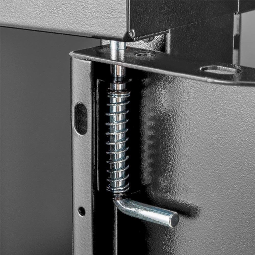 Rack d'armoire de serveur réseau à montage mural 15U avec porte en verre, 2 ventilateurs de ventilation alimentés en courant alternatif avec matériel