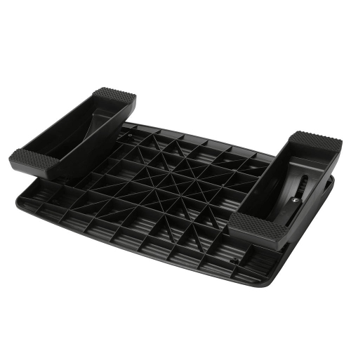 Moustache Adjustable Foot Rest Under Desk, Ergonomic Footrest Support with Massage for Home Office