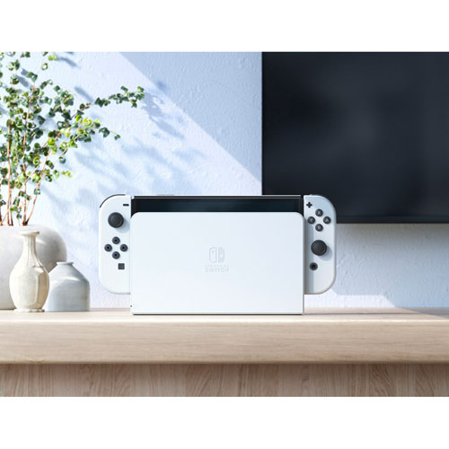 Console NINTENDO Switch Modèle OLED Blanche