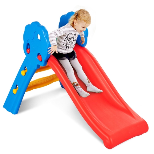 COSTWAY  Children Kids Junior Folding Climber Play Slide Indoor Outdoor Toy Easy Store