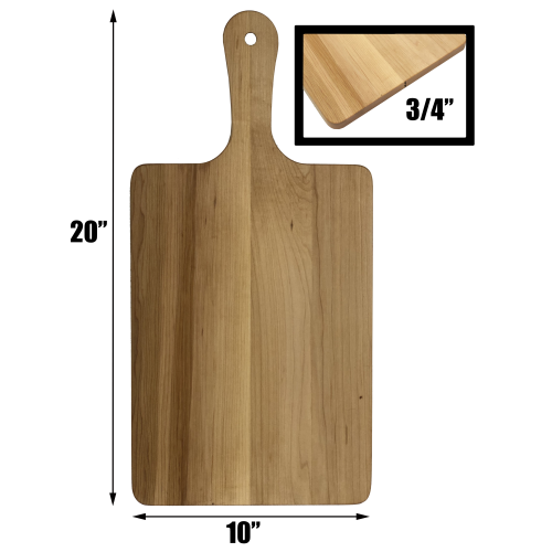 Maple Wood Charcuterie Server