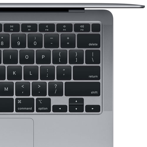Apple MacBook Air 13.3" w/ Touch ID (2020) - Space Grey (Intel Core i3 1.1GHz/256GB SSD/8GB RAM) -En - Certified Pre-Owned by APPLE - Refurbished condition - Image 3