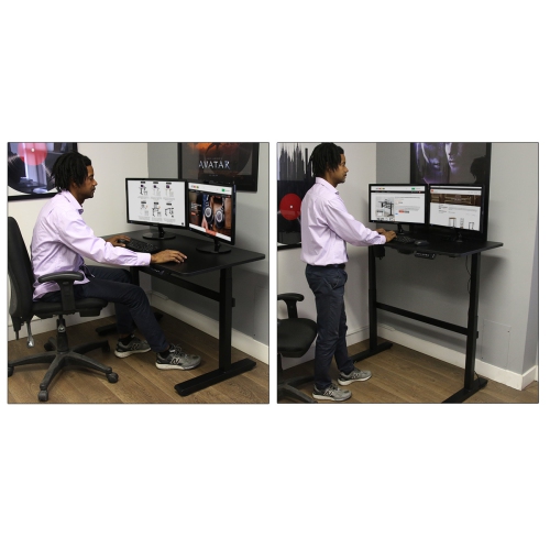 Boost Industries FS-OD465M 46.5" Motorized Height Adjustable Compact Office Desk