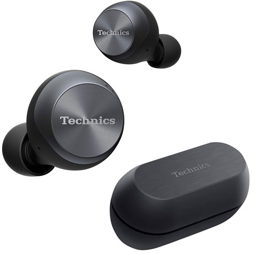 Écouteurs boutons 100 % sans fil à suppression du bruit EAH-AZ70W de Technics - Noir