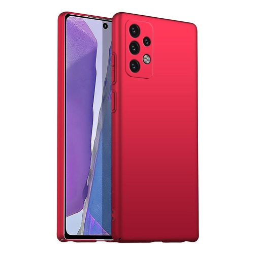 PANDACO  Hard Shell Metallic Case for Samsung Galaxy A52 In Red
