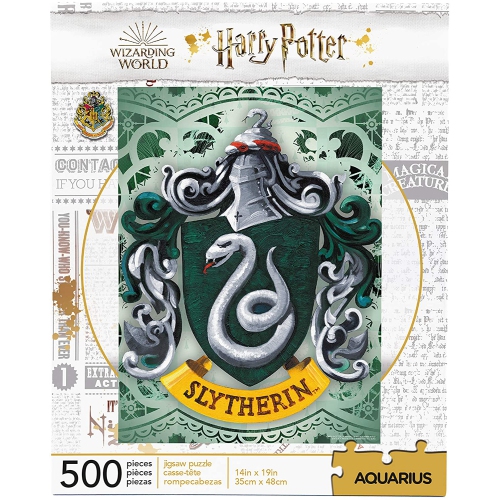 Harry Potter Puzzle Slytherin Crest 500 Pieces Jigsaw Puzzle