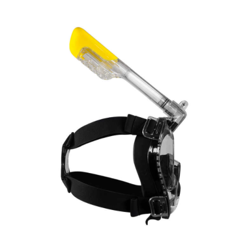 Snorkel Mask with Fins, Aire Adult Free Breath Swim Mask Full Face Snorkel Mask