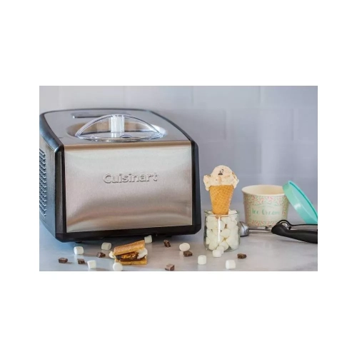 Cuisinart 1.5qt Stainless Steel Ice Cream And Gelato Maker - Ice-100