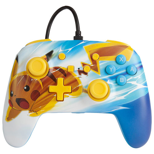 PowerA Enhanced Wired Controller for Switch - Pikachu Charge