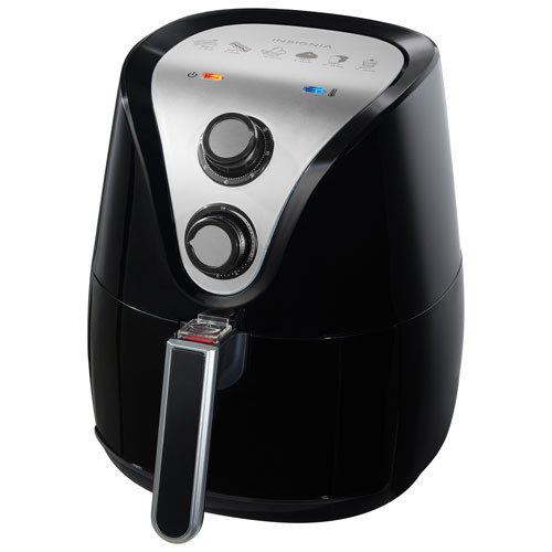 Insignia Air Fryer - 3.2L/3.38QT - Black- Only at Best Buy