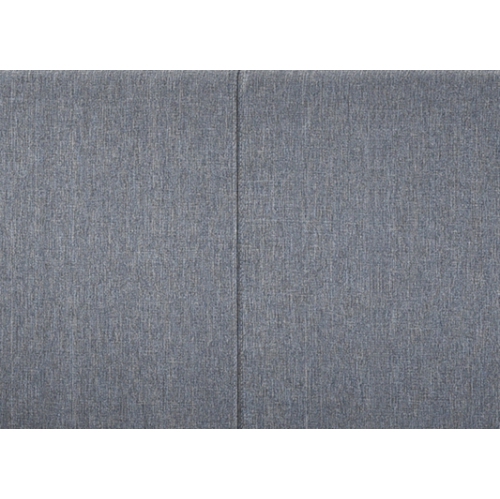 Grey Fabric Uptown Contemporary Double Size Platform Bed