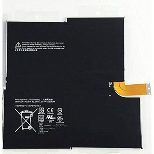 MS TECH  Replacement Battery-Compatible With Microsoft Surface Pro 3 1631 G3Hta005H