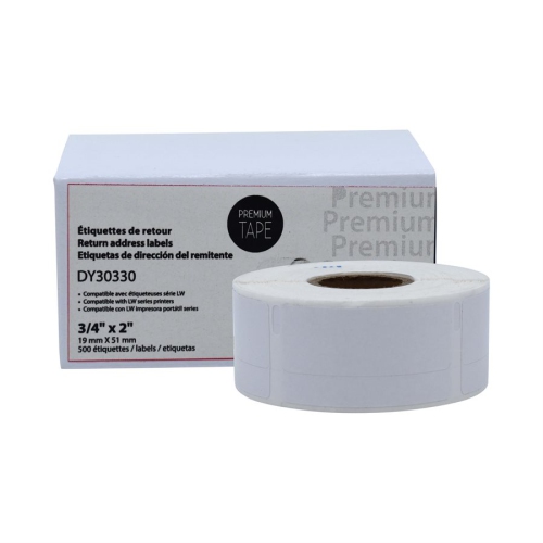 Premium Tape Label Tape - Alternative for DY30330