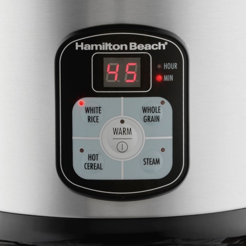 Cuiseur à riz et cuiseur à vapeur de Hamilton Beach capacité de 8 tasses avec poêle à frire T-fal de 20 cm gratuite