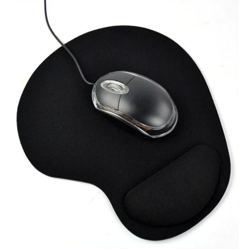 ISTAR Ergonomic Memory Foam Mouse Pad Wrist Rest Support Wrist Cushion Support – Lightweight Rest Mousepad for Mouse, Pain Relief, at Home or Work