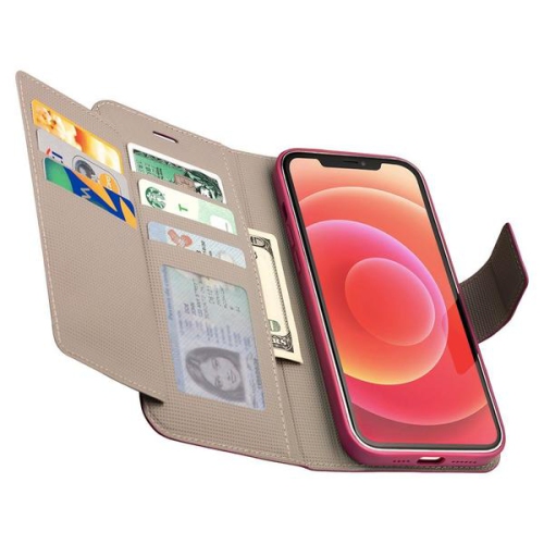 CASECO  Iphone Xr - Sunset Blvd Magnetic Wallet Folio In Purple