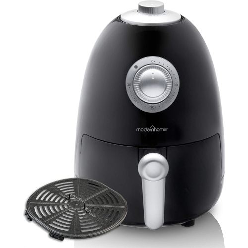 Modernhome CAAB-847 2.1Qt Compact Air Fryer with Recipe Book - Black