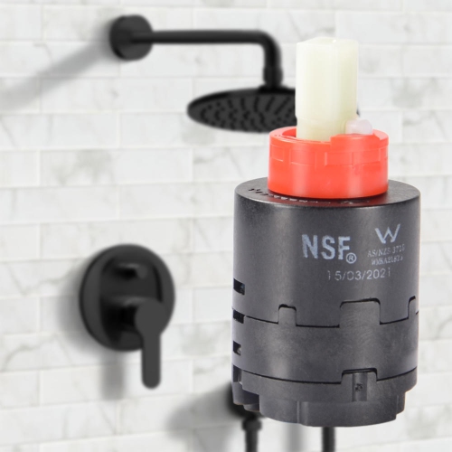 Vanne de robinet à pression équilibrée durable à cartouche en céramique 40 mm certifiée NSF - LIVINGbasics