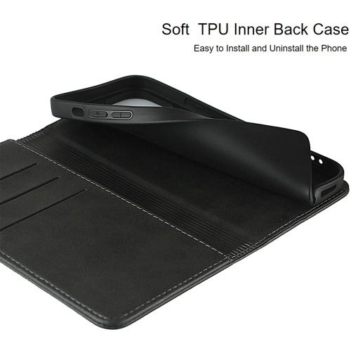 IPhone 12 Pro Case, iPhone 12 Wallet Case, Premium TPU Leather Flip Folio Case with Card Slot, Stand Holder and Magnetic Closure TPU Shockproof