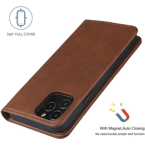 IPhone 12 Pro Case, iPhone 12 Wallet Case, Premium TPU Leather Flip Folio Case with Card Slot, Stand Holder and Magnetic Closure TPU Shockproof