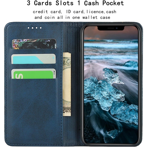 IPhone 12 Pro Case, iPhone 12 Wallet Case, Premium TPU Leather Flip Folio Case with Card Slot, Stand Holder and Magnetic Closure TPU Shockproof