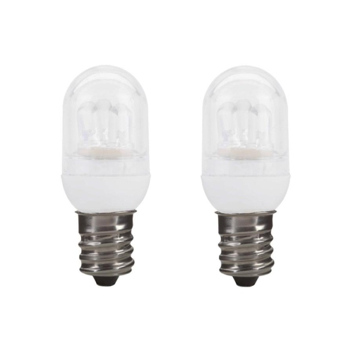 Xtricity - Set of 2 LED Bulbs for Night Light, 1W, Candelabra Base, 4100K Cool White