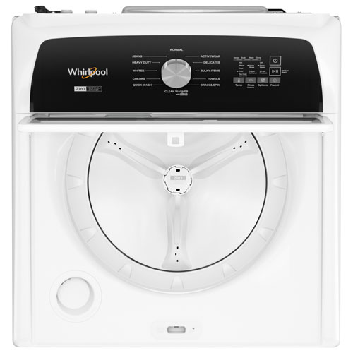 Whirlpool 5.4 Cu. Ft. High Efficiency Top Load Washer (WTW5057LW) - White
