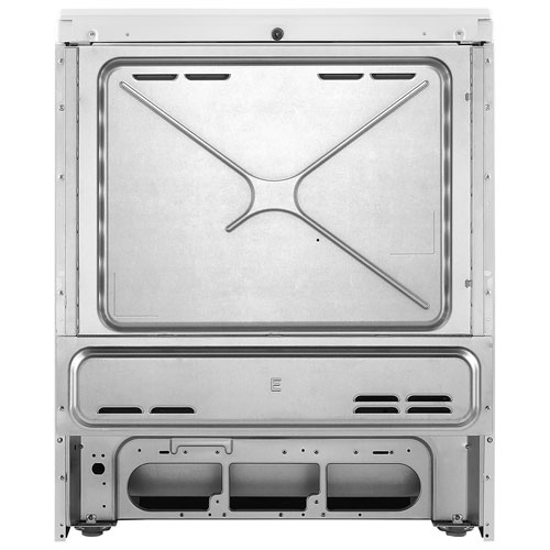 Cuisinière électrique encastrable/four autonettoyant 4,8 pi³ 30 po de Whirlpool-Blanc