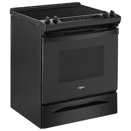 Whirlpool 30" 4.8 Cu. Ft. Self-Clean Slide-In Electric Range - Black