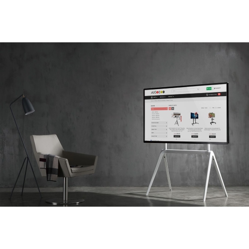 Boost Industries AVS-6586S Artistic Steel Easel Studio TV Display Stand for 65" to 86" TV's