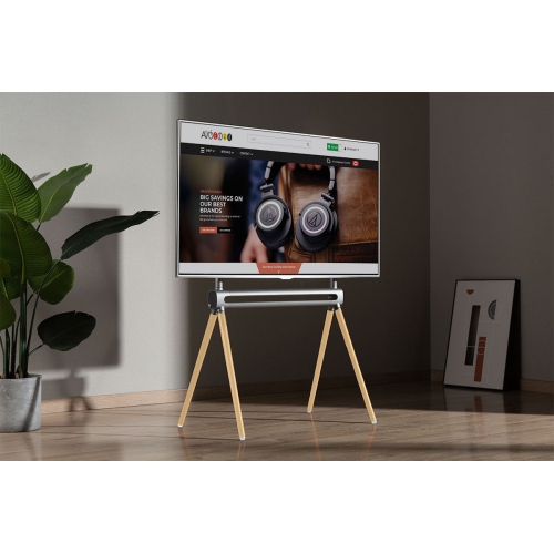 Boost Industries AVS-4970-GB Artistic Wooden Easel Studio TV Display Stand for 49" to 70" TV's