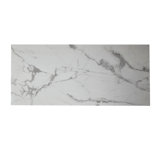 Marble Top Chrome Frame Coffee Table