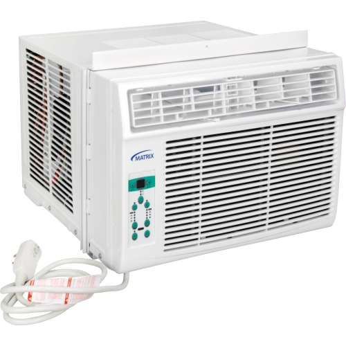 Climatiseur de fenêtre horizontal électronique Matrix 12000 BTU - Blanc