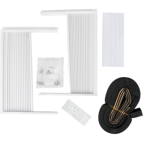 Climatiseur de fenêtre horizontal électronique Matrix 12000 BTU - Blanc