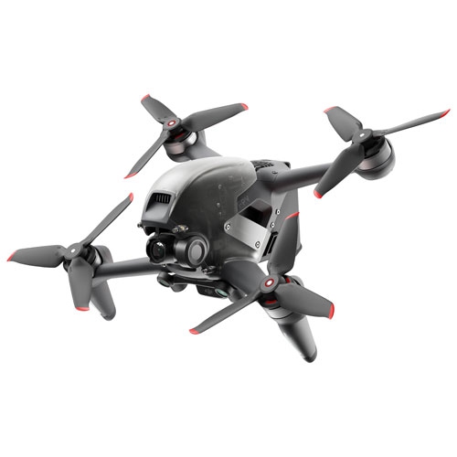 DJI FPV Quadcopter Drone with Camera & Controller - Dark Grey - Open Box