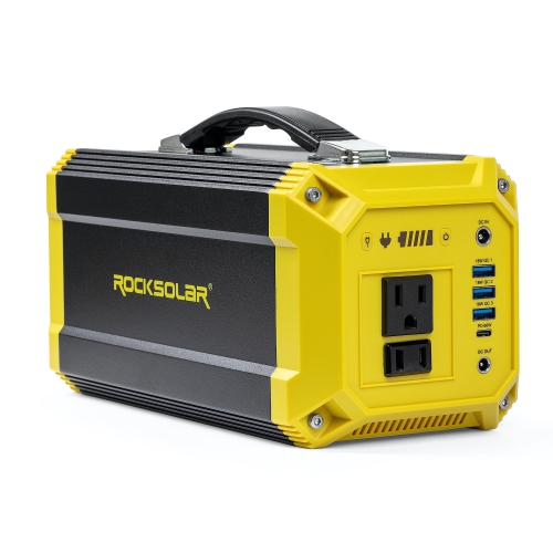 Centrale électrique portable ROCKSOLAR Utility 300W - Batterie au lithium et générateur solaire
