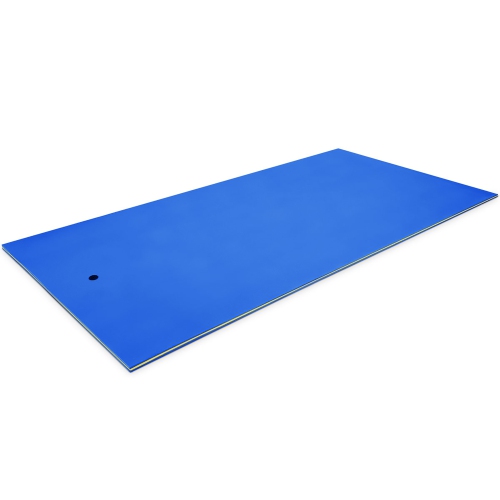 Costway 3-Layer Floating Water Pad 12' x 6' Floating Oasis Foam Mat