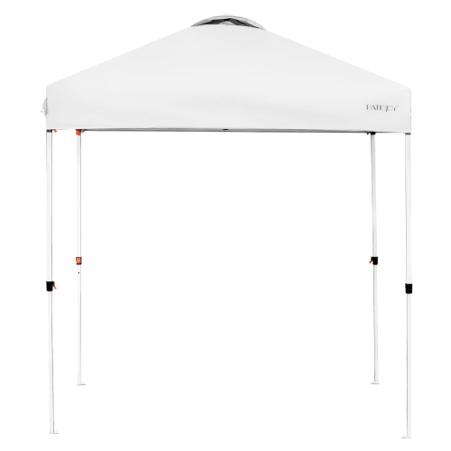 Costway 6x6 FT Pop Up Canopy Tent Camping Sun Shelter W/ Roller Bag