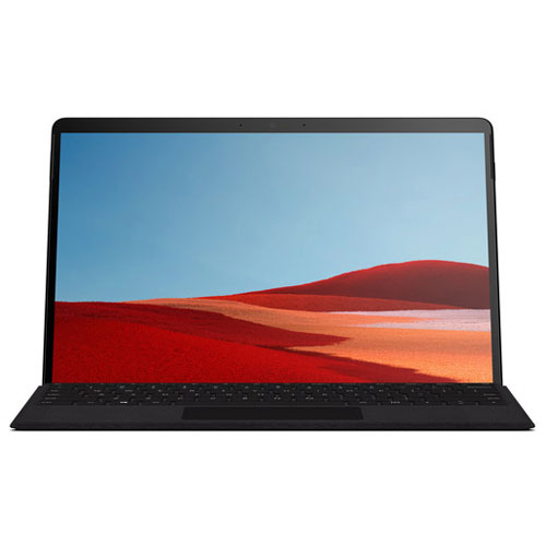 Refurbished - Microsoft Surface Pro X 13" 256GB Windows LTE Tablet with SQ1 Processor/8GB RAM - Black - Microsoft Recertified