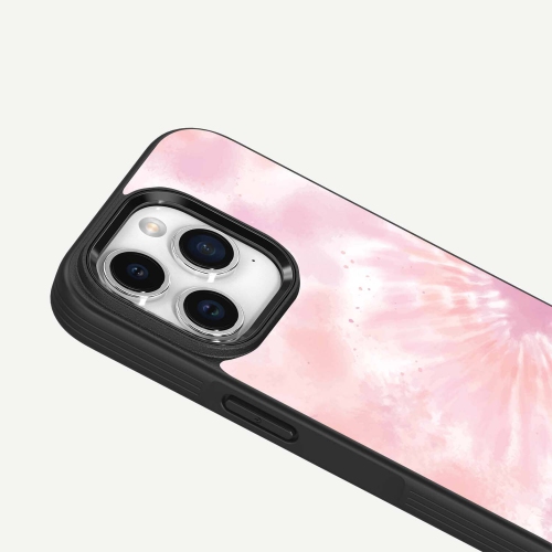 iPhone 15 Pro Max Case With MagSafe - Pink Tie Dye