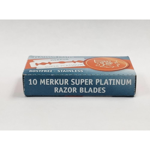 Merkur Super Platinum Double Edge Safety Razor Blades