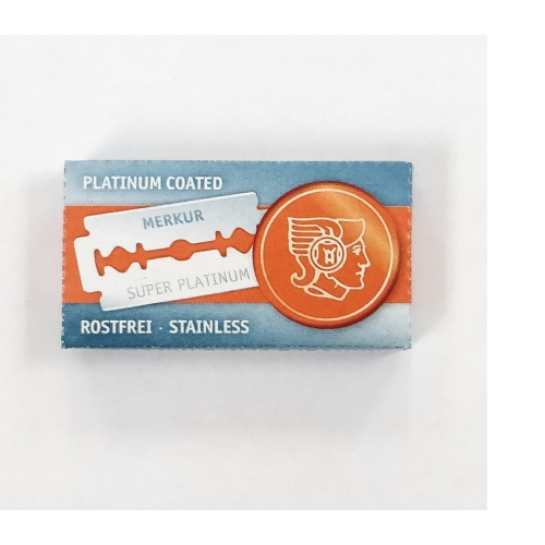 Merkur Super Platinum Double Edge Safety Razor Blades